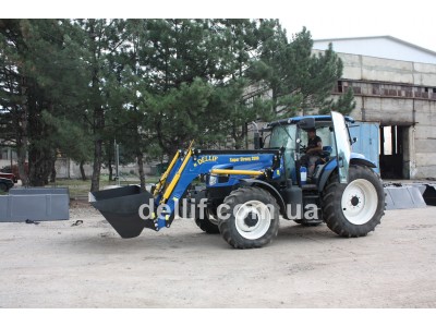 Обзор трактора New Holland TD5.110. Погрузчик на Нью Холланд